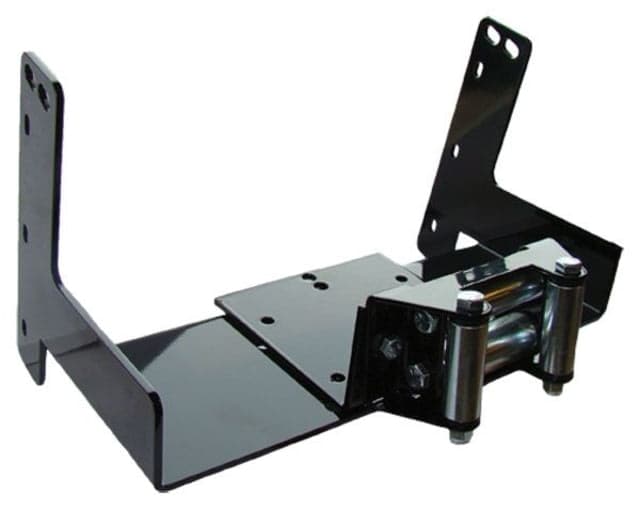 Bulldog Winch Polaris Sportsman Winch Mount for 325 and 330 Magnum 330 and 500 Atp 400 Xplorer 400 Sportsman 500 Sportsman Black