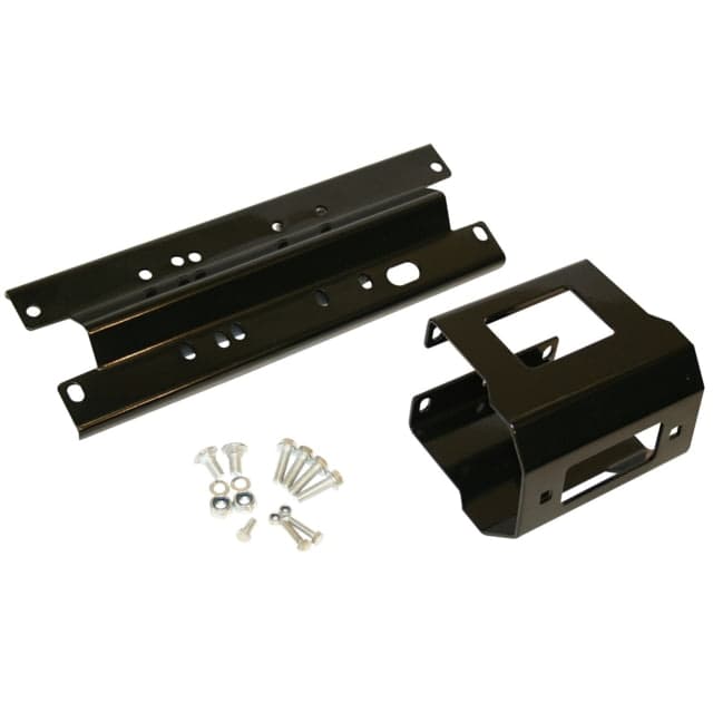 Bulldog Winch Polaris Sportsman Winch Mount for Sportsman 600 and 700 Black