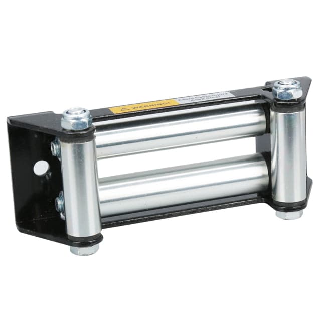 Bulldog Winch Roller Fairlead Powersports 165mm Mount Black