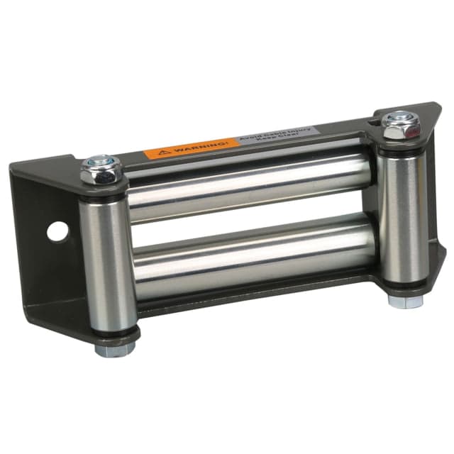 Bulldog Winch Roller Fairlead Powersports 165mm Mount Grey