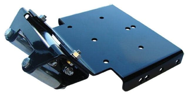 Bulldog Winch Suzuki 400 and 500 Winch Mount Black