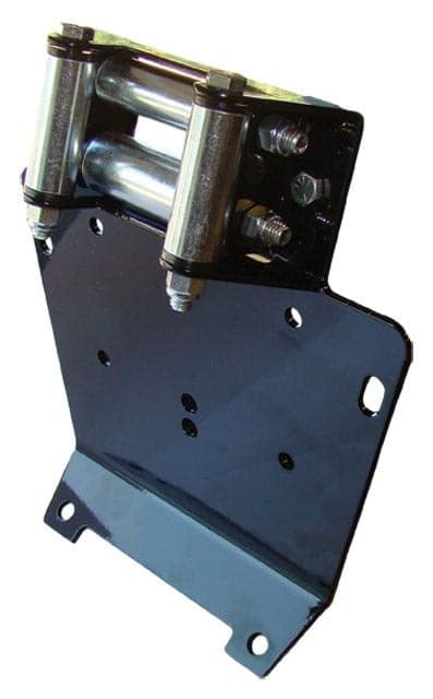 Bulldog Winch Yamaha Grizzly 660 Winch Mount Black