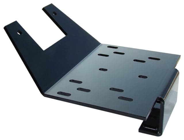 Bulldog Winch Yamaha Rhino Winch Mount - Custom 1 Black