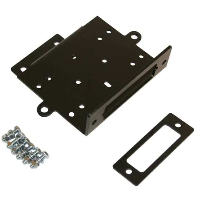 Bulldog Winch Yamaha Rhino Winch Mount - Custom 2 Black