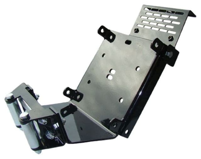Bulldog Winch Yamaha Wolverine Winch Mount for Wolverine 350 Black