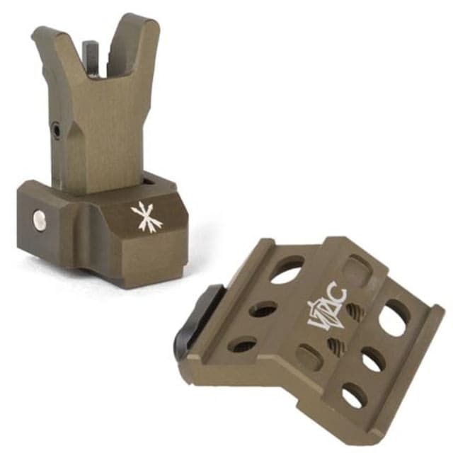 Unity Tactical Micro Hub W/ Unity Folding Front Sight Flat Dark Earth FUS-S1F