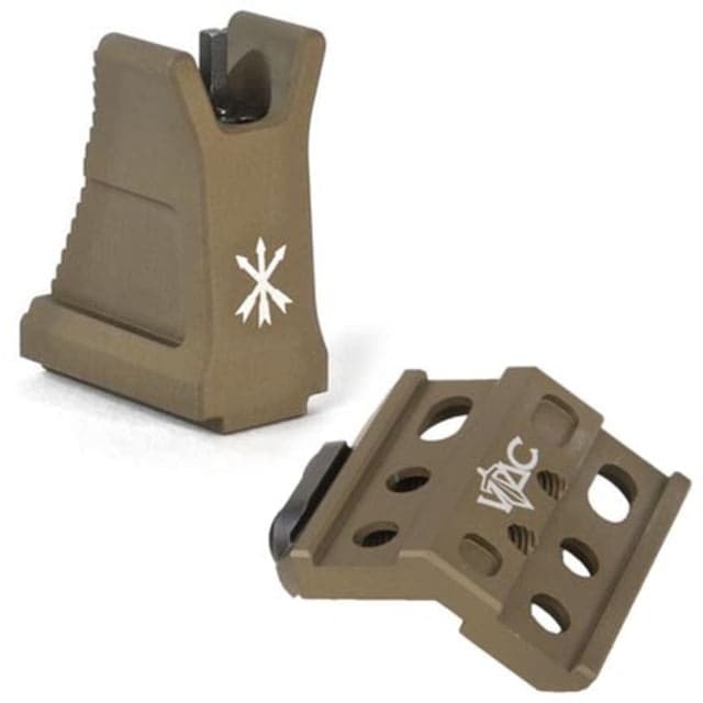Unity Tactical Micro Hub W/ Unity Fixed Front Sight Flat Dark Earth FUS-S2F