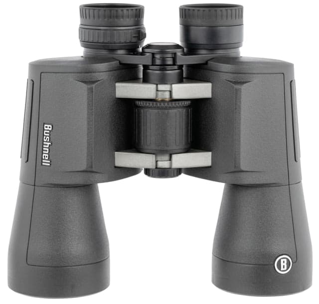 Bushnell Powerview 2 m Porro Prism Binoculars .39 Eye Relief Black Rubber Armor