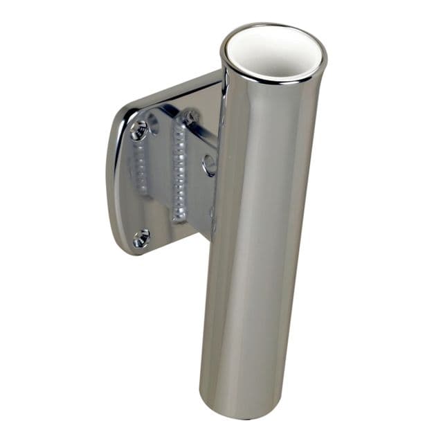 C.E. Smith Aluminum 5 Transom Mount Rod Holder Single