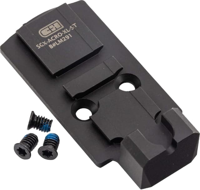 C&H Precision Weapons Optics Adapter Plate - Sig P320 X-series/legion W/ Romeo1pro/dpp Cut Black