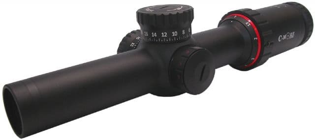 C-MORE C3 Competition LPVO Rifle Scope - TJ1I Reticle