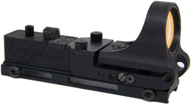 C-MORE Railway Red Dot Sight w/Standard Switch Aluminum 12 MOA