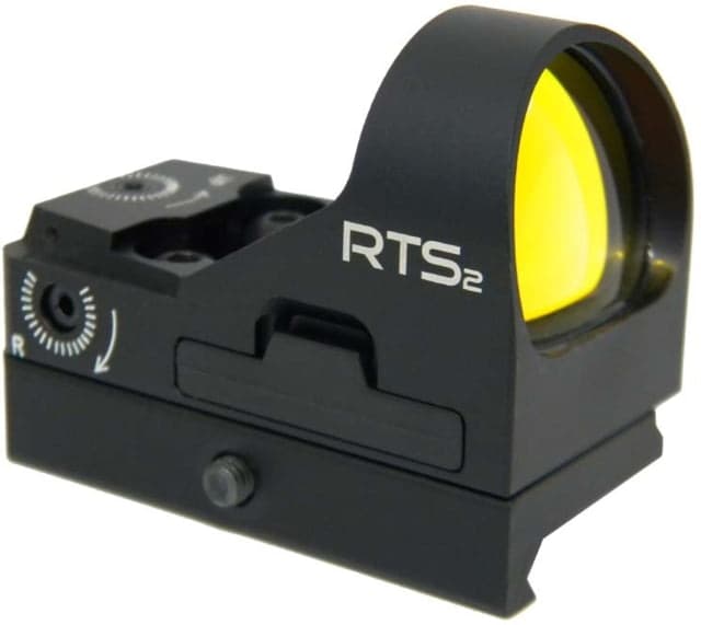C-MORE RTS2R 1x Micro Red Dot Sight w/ Rail Mount 10 MOA Dot Picatinny/Weaver Black