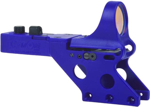 C-MORE Serendipity Red Dot Sight w/Click SwitchFrame Width .750inBlue 2 MOA