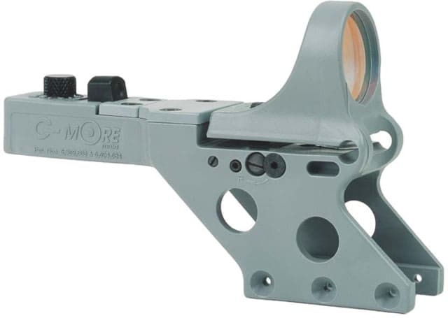 C-MORE Serendipity Red Dot Sight w/Click SwitchFrame Width 1inGray4 MOA
