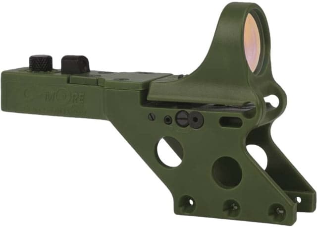 C-MORE Serendipity Red Dot Sight w/Click SwitchFrame Width .830inOlive Drab Green 2 MOA