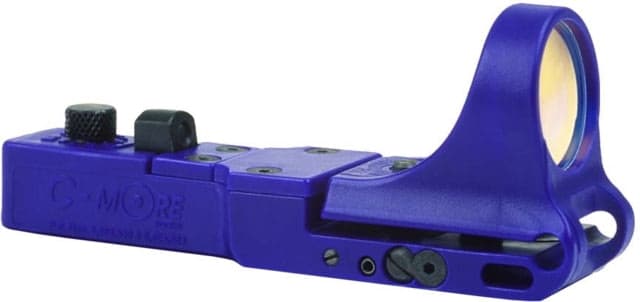C-MORE SlideRide Red Dot Sight w/Click Switch Blue 2 MOA