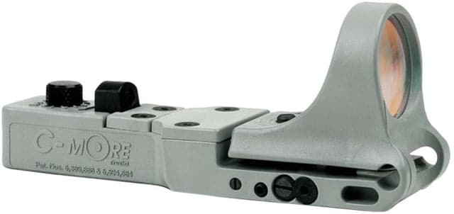 C-MORE SlideRide Red Dot Sight w/Click Switch Gray 2 MOA