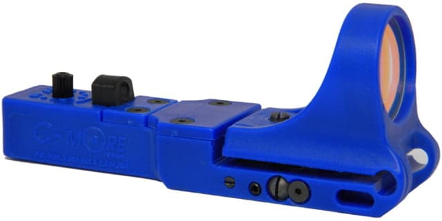 C-More Slideride Red Dot Sight W/Standard Switch Blue 16 Moa