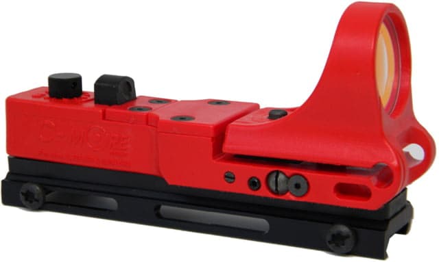 C-MORE Tactical Railway Red Dot Sight w/Click Switch Red 8 MOA