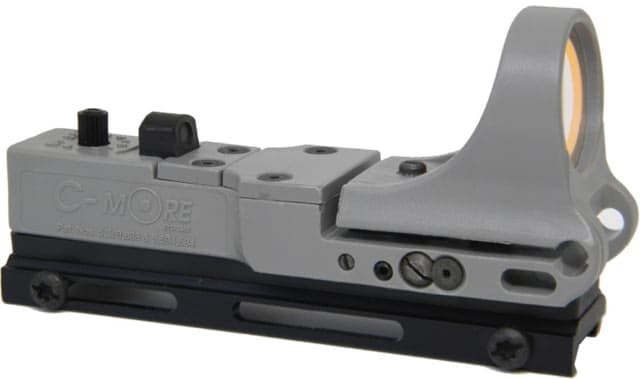 C-MORE Tactical Railway Red Dot Sight w/Standard Switch Gray 6 MOA