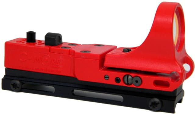 C-MORE Tactical Railway Red Dot Sight w/Standard Switch Red 6 MOA