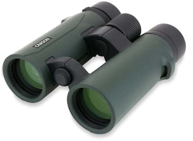 Carson Rd Series 8x42mm Binocular W/Hard Protective Case Matte Green