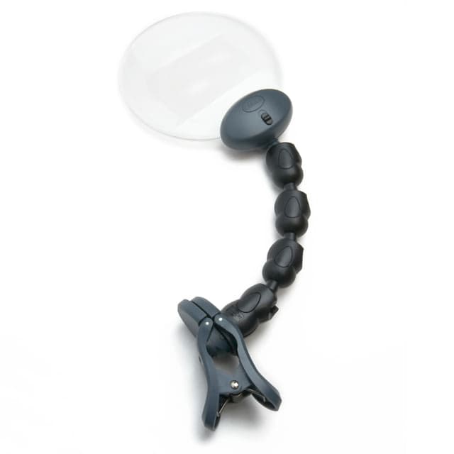 Carson Attach-A-Mag 2x LED Lighted Flexible Magnifier Loupe