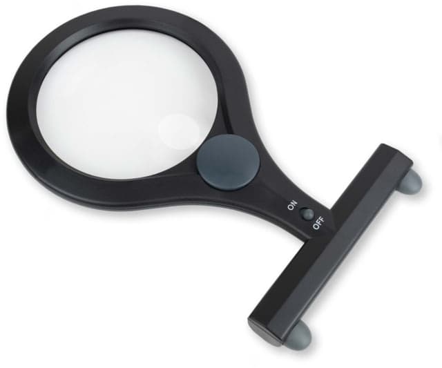 Carson LumiCraft 2x Hands Free Lighted Magnifier with 4x Spot Lens