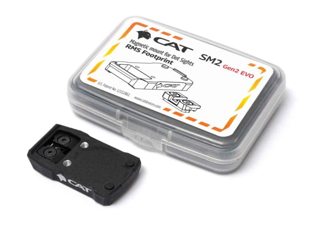 CAT Devices Gen2 Magnetic Mounting System Adapter Plate HK USP RMS Black
