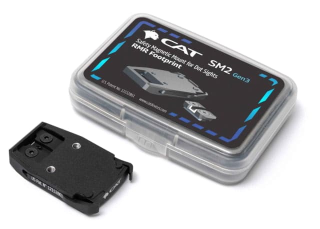 CAT Devices Gen3 Duty Magnetic Mounting System Adapter Plate HK USP RMR Black