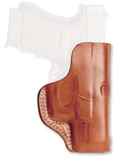 Cebeci Arms Leather On the Waist OWB Holsters 1911 and All Clones w/rail 5in Barrel Left Tan