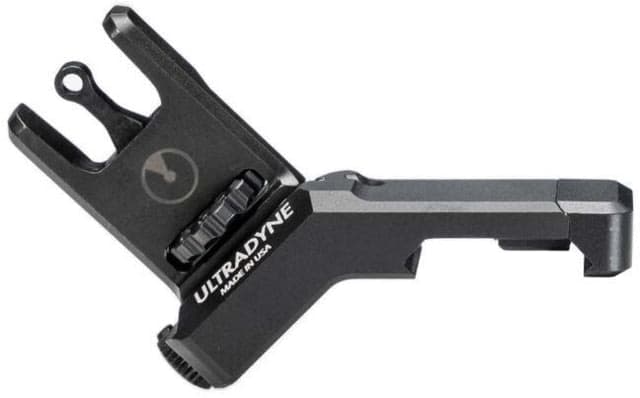 Ultradyne C2 Folding Front Offset Sight - Aperture Black