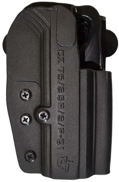 Comp-Tac International OWB Kydex Modular Mount SW - MP Shield EZ 9mm Right Hand Black