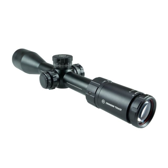 Crimson Trace 3 Series Tactical Rifle Scope 4-20x50mm FFP 30mm Tube LR1-MIL Illuminated Reticle Black