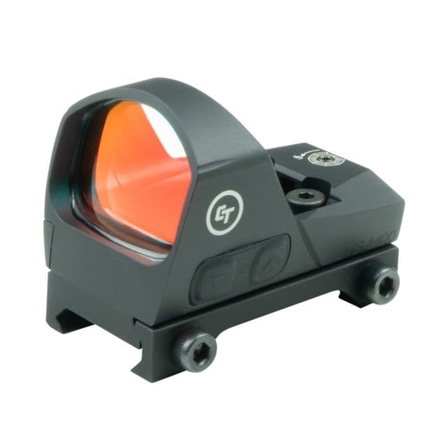 Crimson Trace Compact Electronic Open Reflex Sight for Rifles/Shotguns 3.25 MOA Wide FOV Picatinny Mount Black