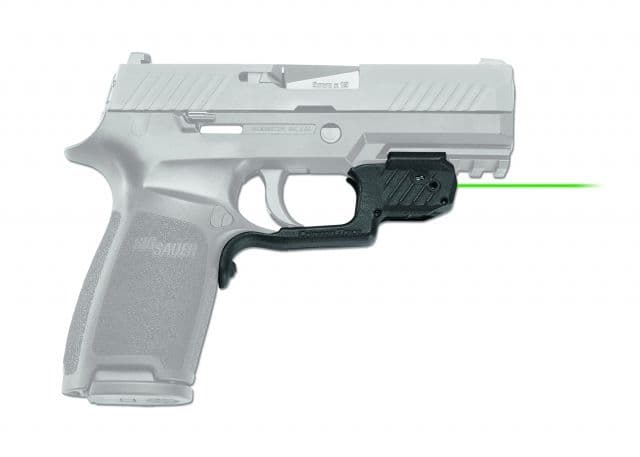 Crimson Trace Laserguard Green Laser Sight Black 5mW 515-532nm For Sig Sauer P320 LG-420G