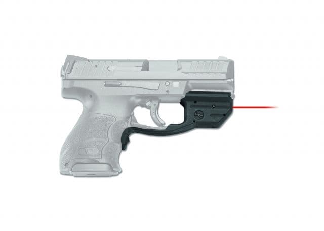 Crimson Trace Laserguard Red Laser Sight Black 5mW 620-670nm for Heckler Koch VP9/VP40 and VP9SK Pistols LG-499