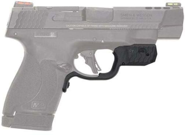 Crimson Trace Laserguard Green Laser Sight Smith & Wesson M&P Shield Black