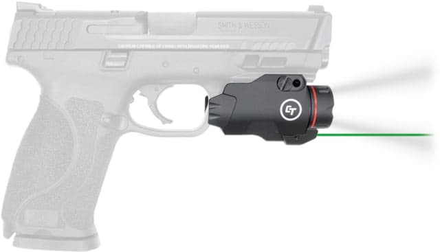 Crimson Trace CMR-207 Rail Master Pro Laser Sight & Tactical Light System Universal Rail Mount Green Laser Black CMR-207G