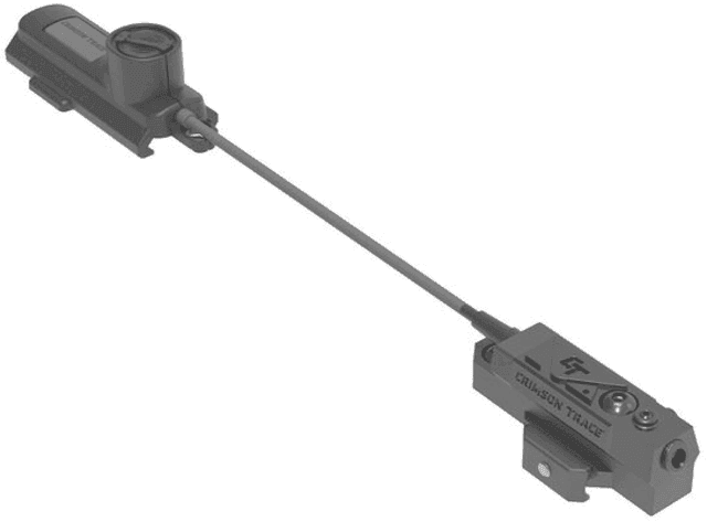 Crimson Trace Rail Master Modular Tactical Laser Green Beam Black