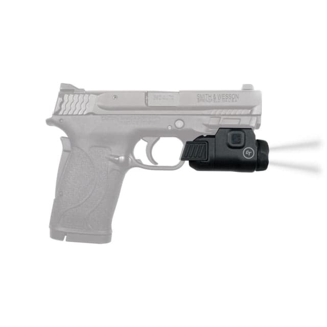 Crimson Trace Rail Master Universal Tactical Light CR2 Lithium White 200 Lumens Black