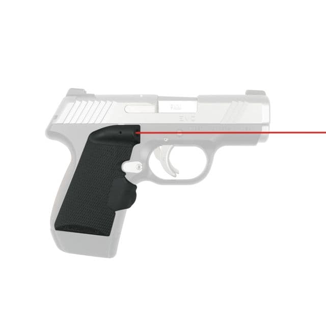 Crimson Trace Red Laser Sight Lasergrips for Kimber EVO SP Front Activation Polymer Black LG-410