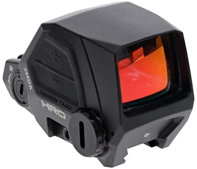 Crimson Trace HRO Integrated Pic Rail Mount Reflex Red Dot Sight 1x 2 MOA Red Dot Black