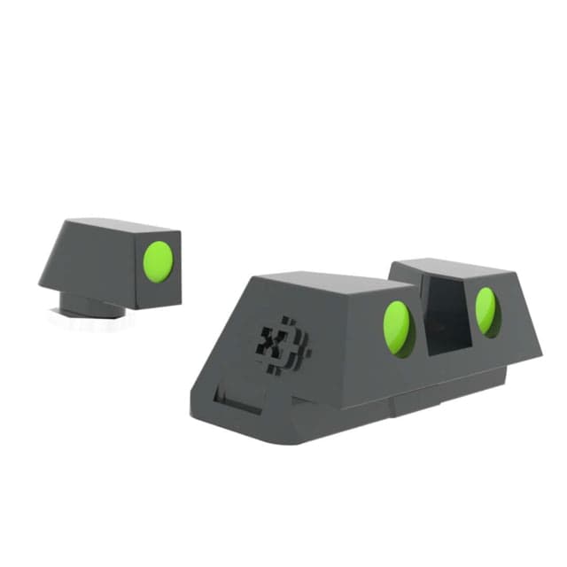Cross Armory Glow-In-The-Dark Pistol Sights Black Standard