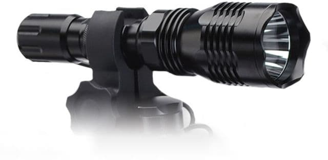 Cyclops Scope Mounted Varmint Light Rechargeable LED Flashlight w/ Green LED 250 Lumens Box
