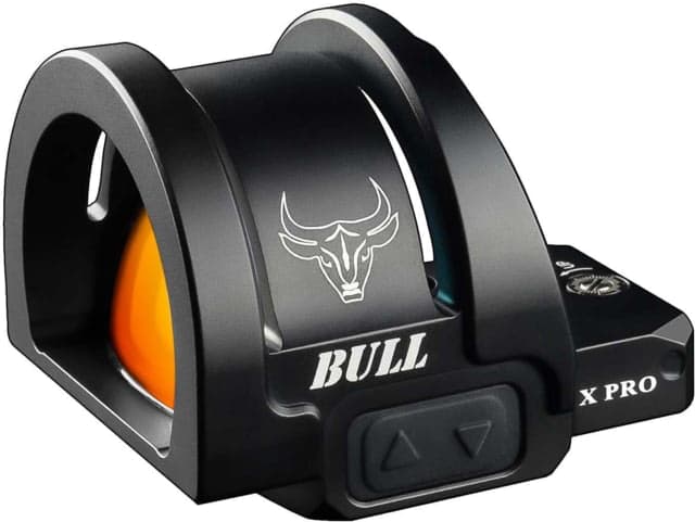 Cyelee Optics BULL X PRO Reflex Red Dot Sight 1x34.5x26mm 2 MOA Dot/26 MOA Circle Black