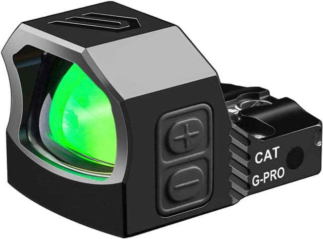 Cyelee Optics CAT G-PRO Reflex Red Dot Sight 1x21x16.5mm 3 MOA Dot Black