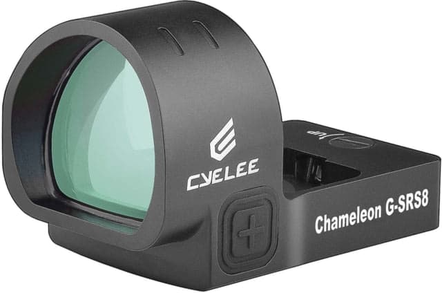Cyelee Optics Chameleon-GSRS8 Reflex Red Dot Sight 1x26.5x22.5mm 8 MOA Dot Black