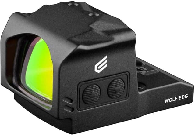 Cyelee Optics Wolf EDG Reflex Red Dot Sight 1x23x16mm 3 MOA Dot Black